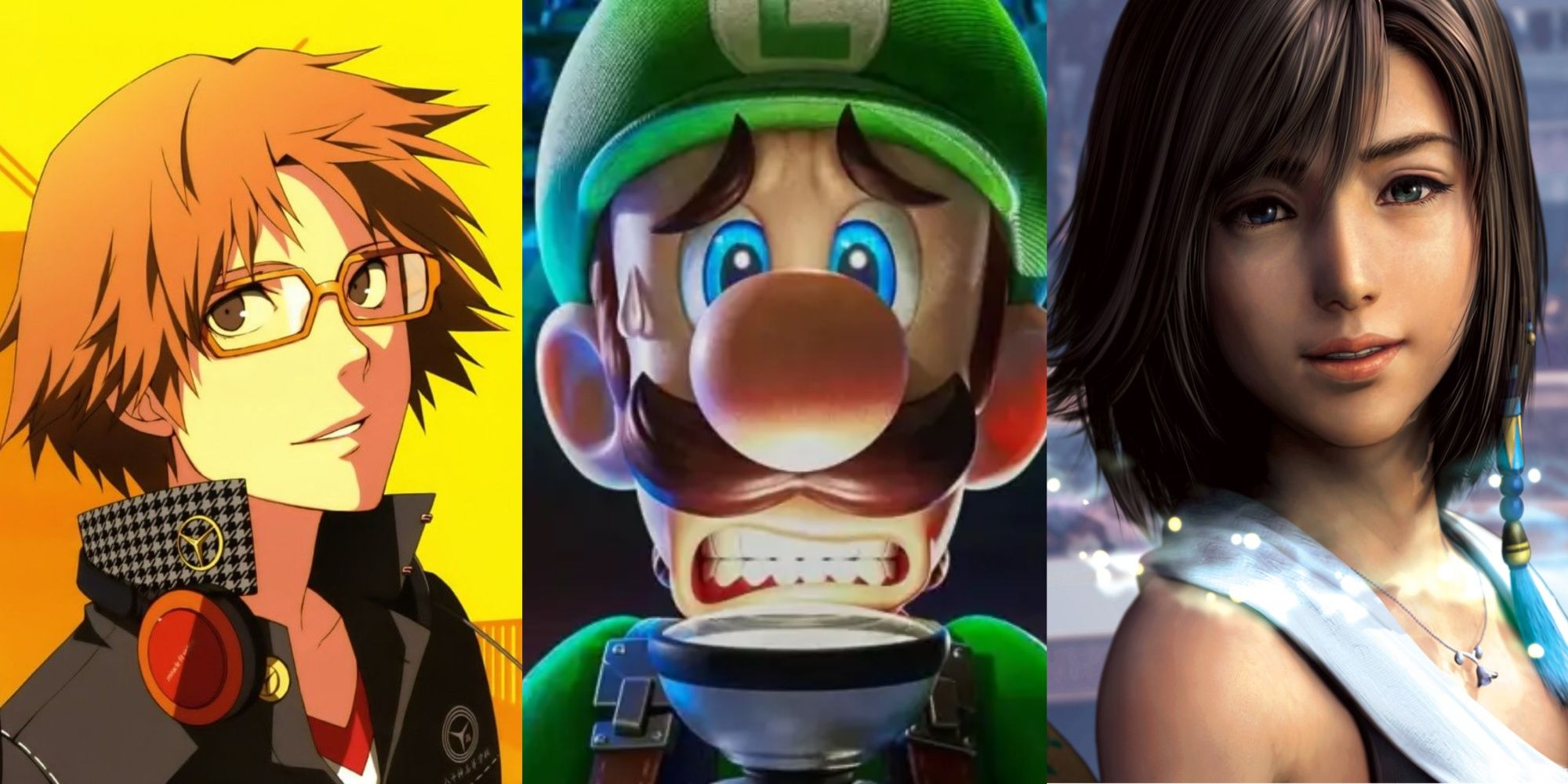 Yusuke Hanamura, Luigi looks scared, Yuna