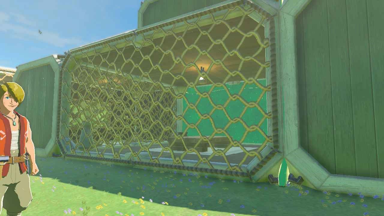 Rooms connected by the netted side in The Legend of Zelda Tears of the Kingdom