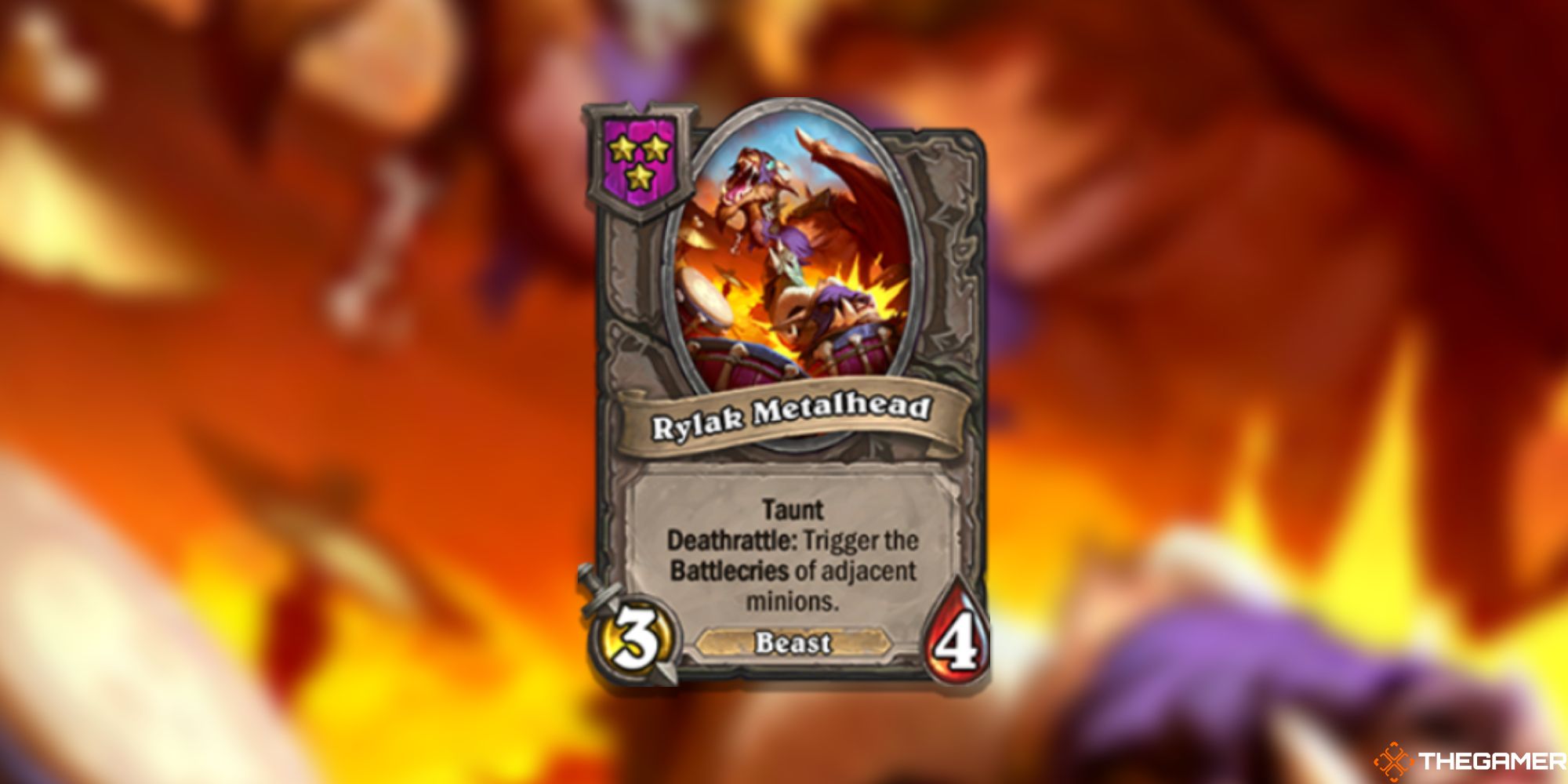 Rylak Metalhead Hearthstone Battlegrounds