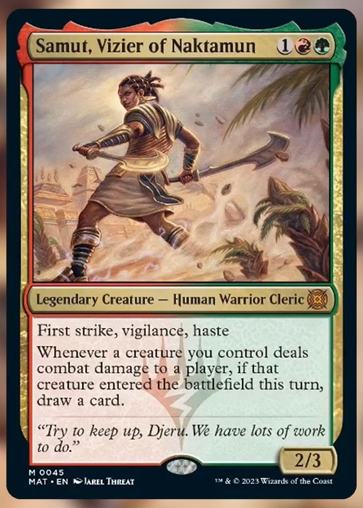 Samut, Vizier of Naktamun