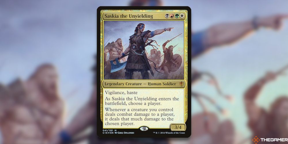 Saskia the Unyielding from MTG