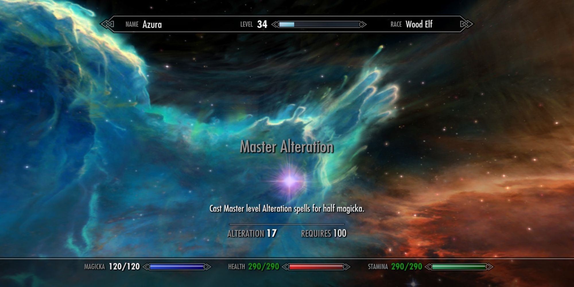 Skyrim Alteration Master Alteration Perk Tree