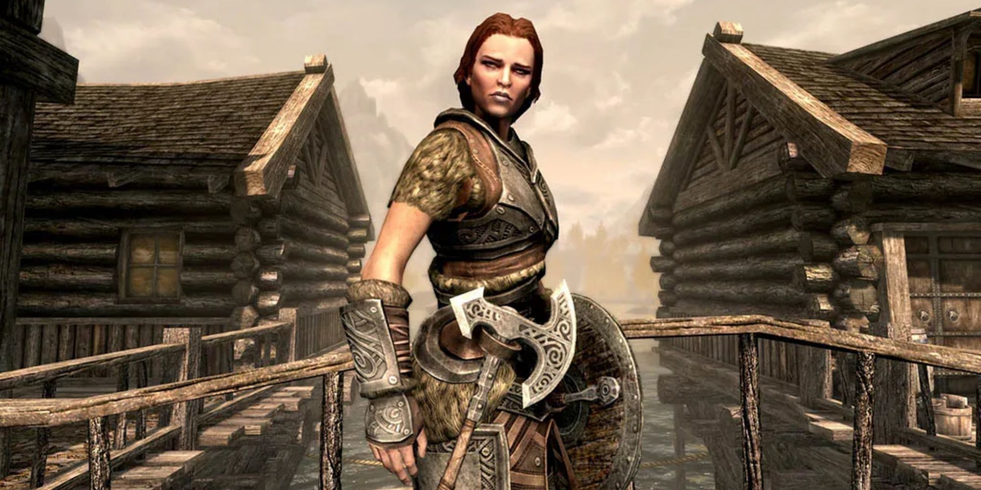 Iona in Riften from The Elder Scrolls 5: Skyrim