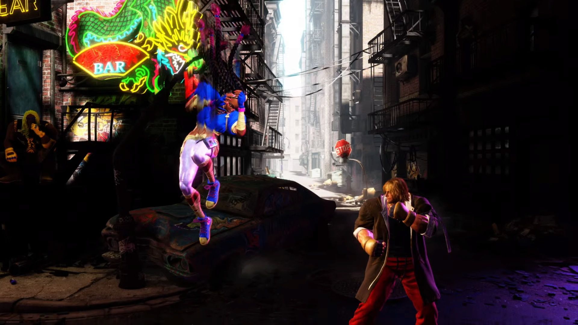 Street Fighter 6, Kimberly Guide, Kimberly using the classic Bushin elbow