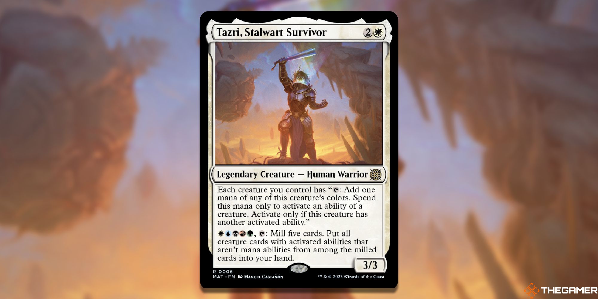 MTG: Tazri, Stalwart Survivor card