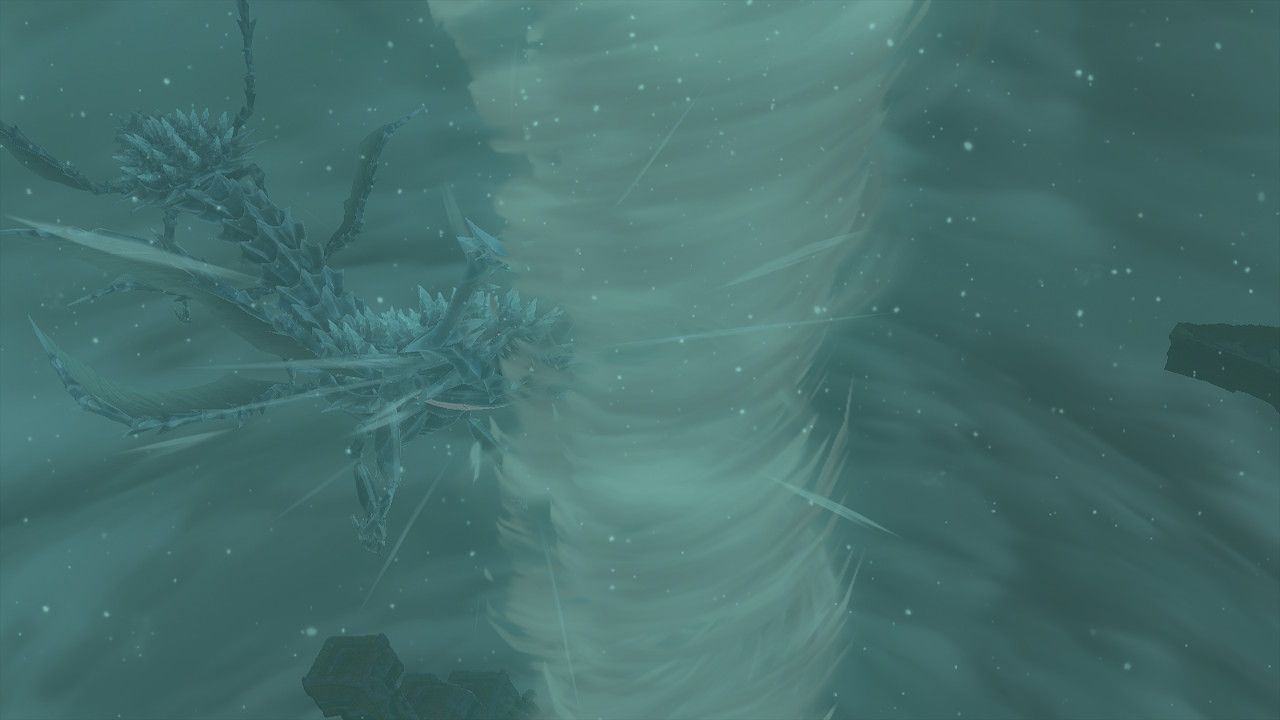 Tears of the Kingdom - Colgera fight - Tornado