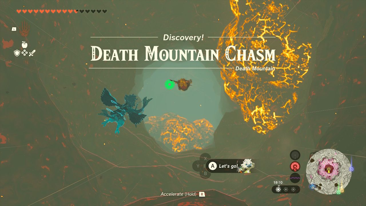Tears of the Kingdom - Death Mountain Chasm
