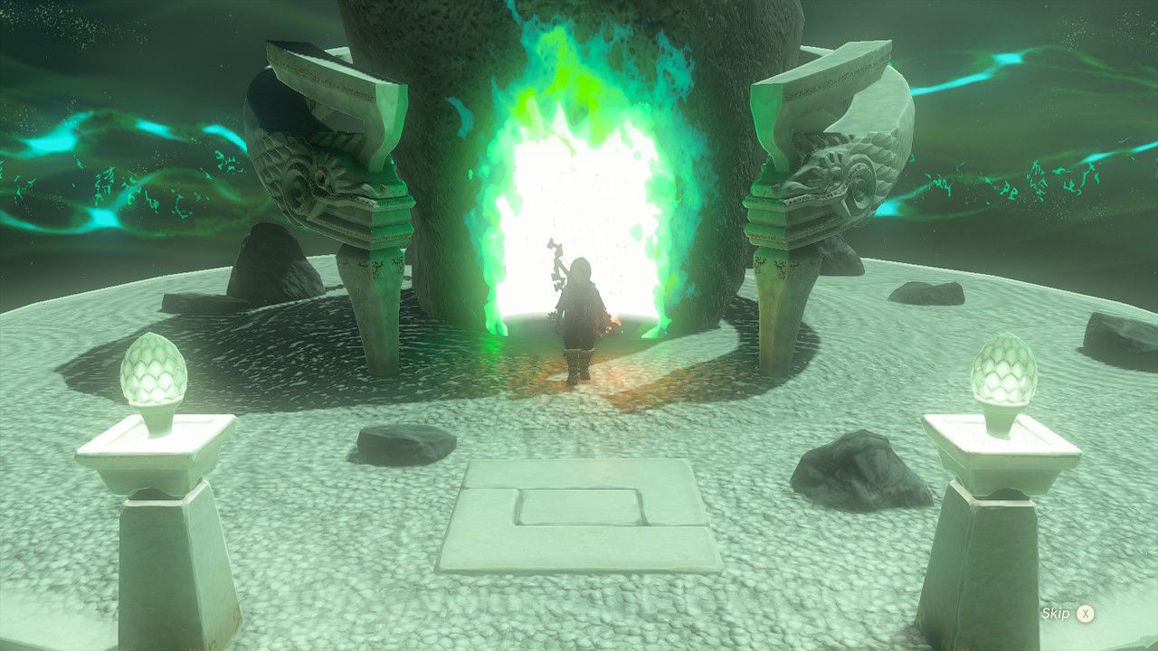 Tears of the Kingdom - East Hebra Sky Crystal - Taninoud Shrine