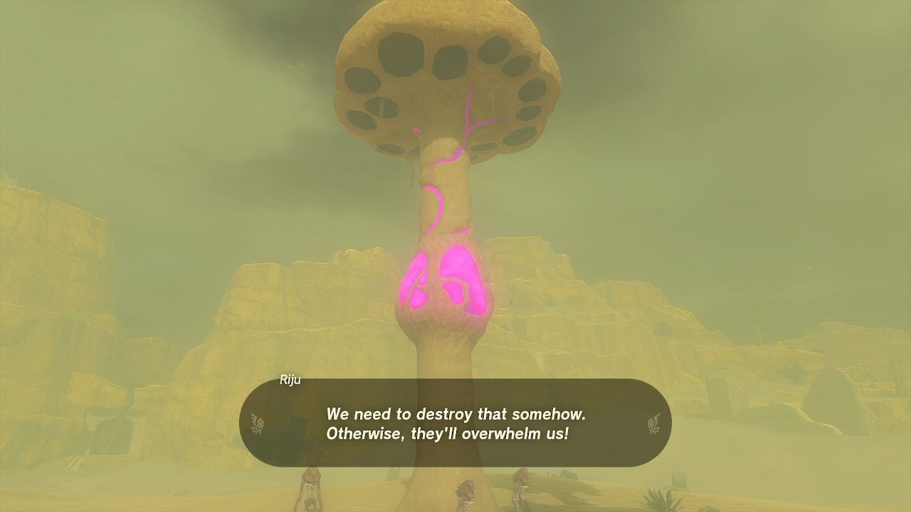 Tears of the Kingdom - Gibdo Hive introduction