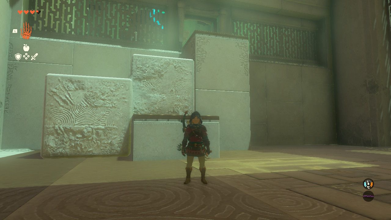 Tears of the Kingdom - Jiosin Shrine - Shape as stairs to exit