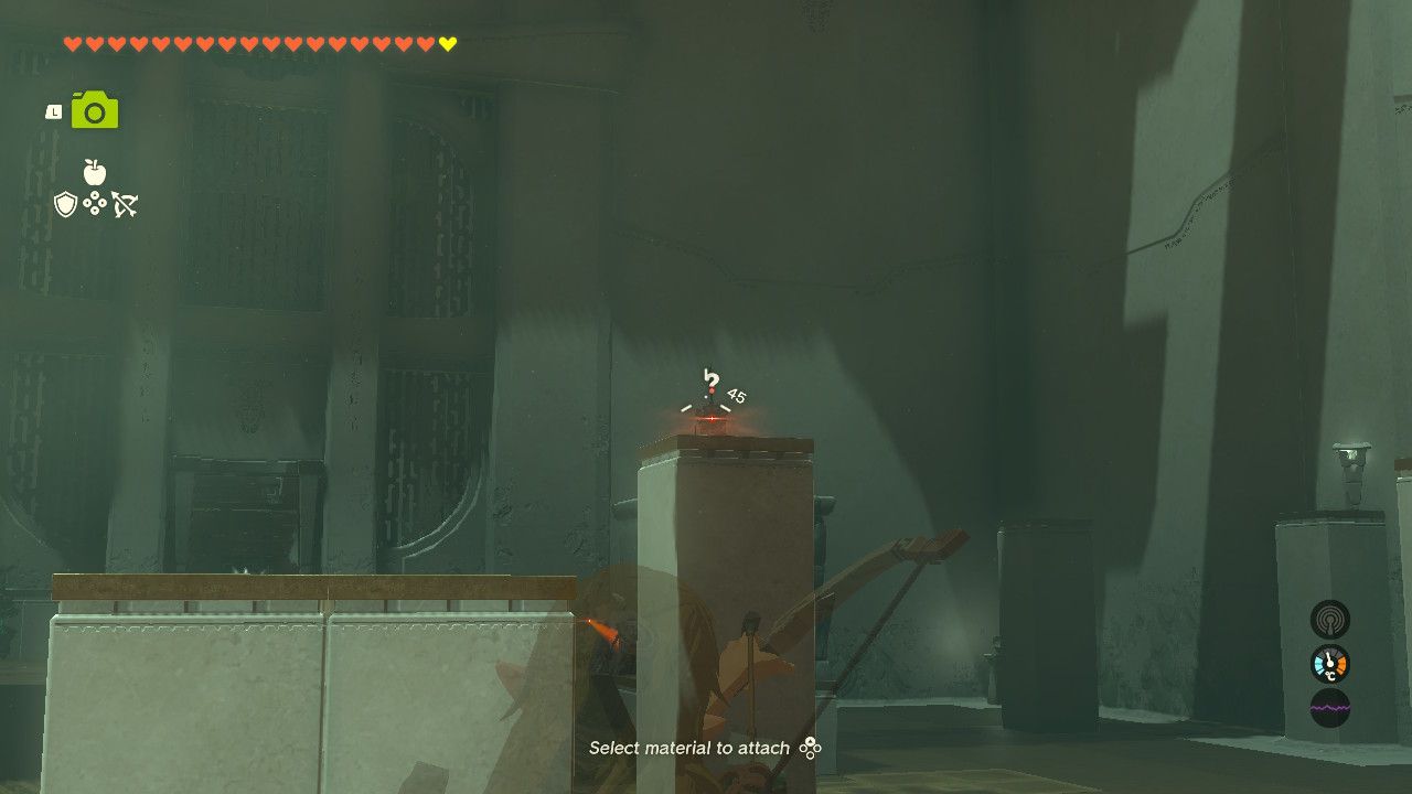 Tears of the Kingdom - Kamizun Shrine - Sniping the first Construct