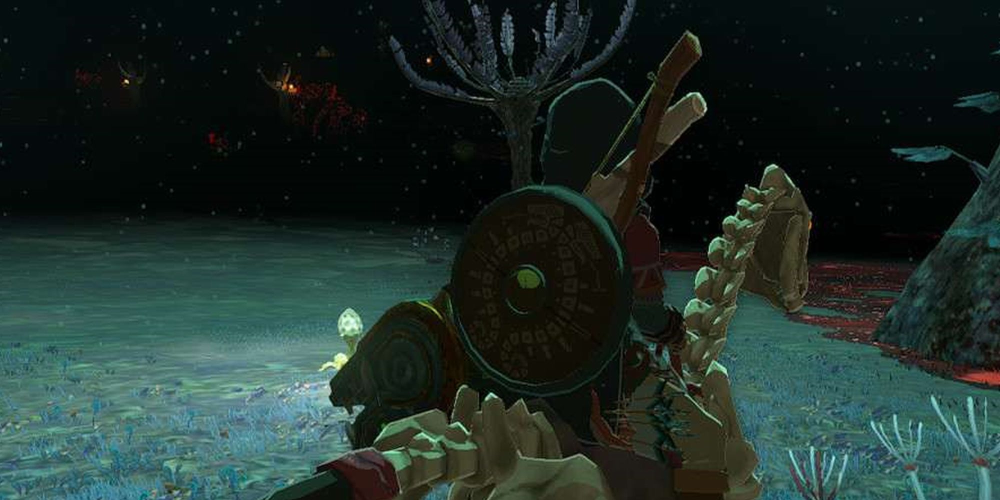 Tears Of The Kingdom Link Rides Towards Enemies