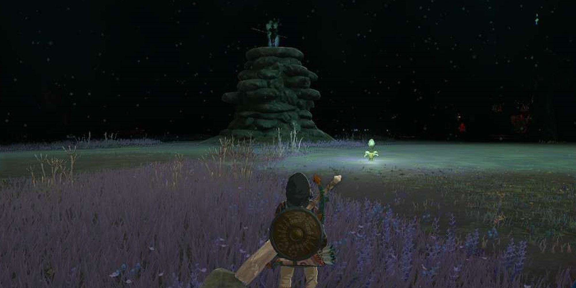 Tears Of The Kingdom Link Spots A Weapon Phantom