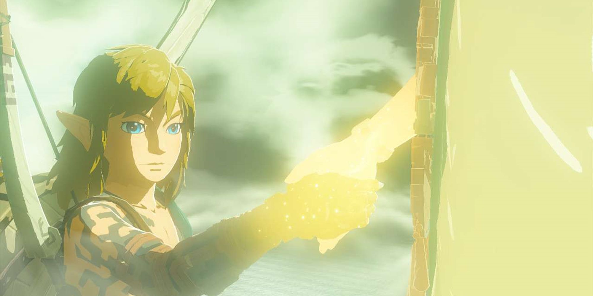Tears Of The Kingdom Link Takes Zelda's Hand