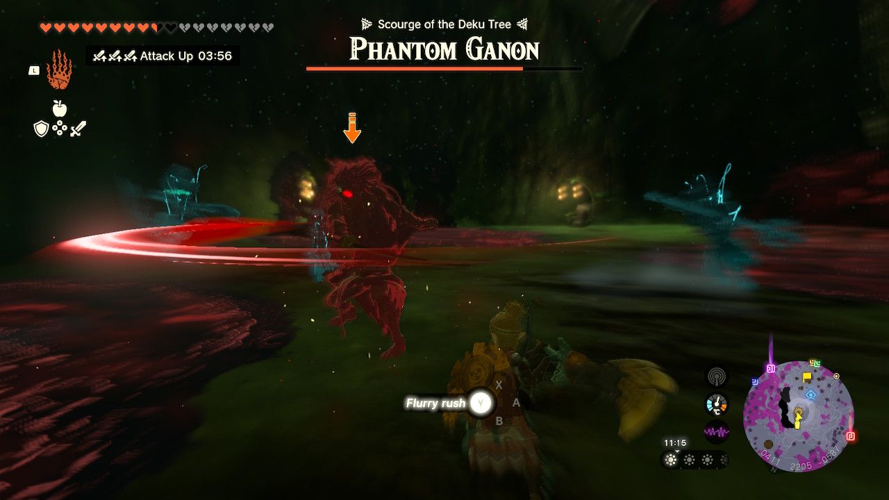 Tears of the Kingdom - Phantom Ganon Attacking