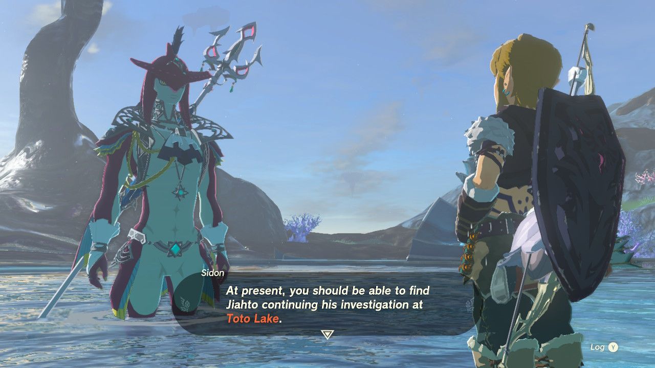 Tears of the Kingdom - Reuiniting with Sidon