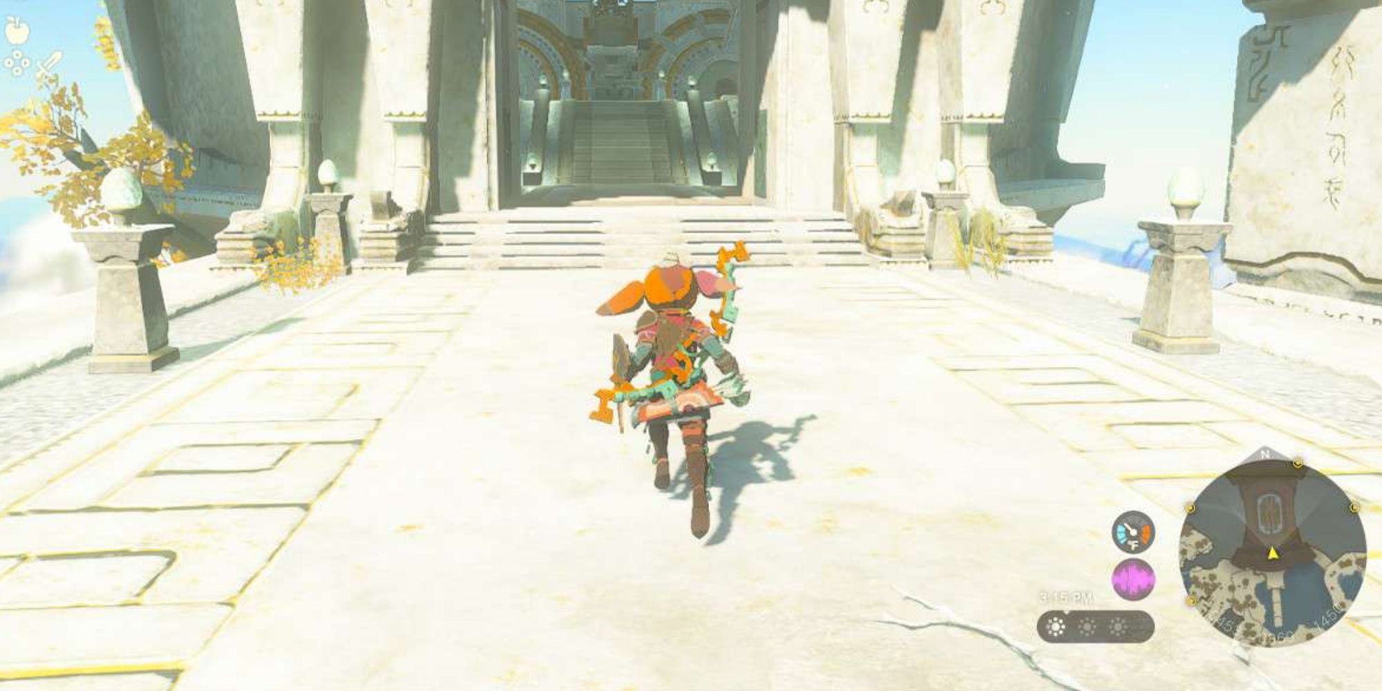Tears Of The Kingdom Running To Temple Of Time
