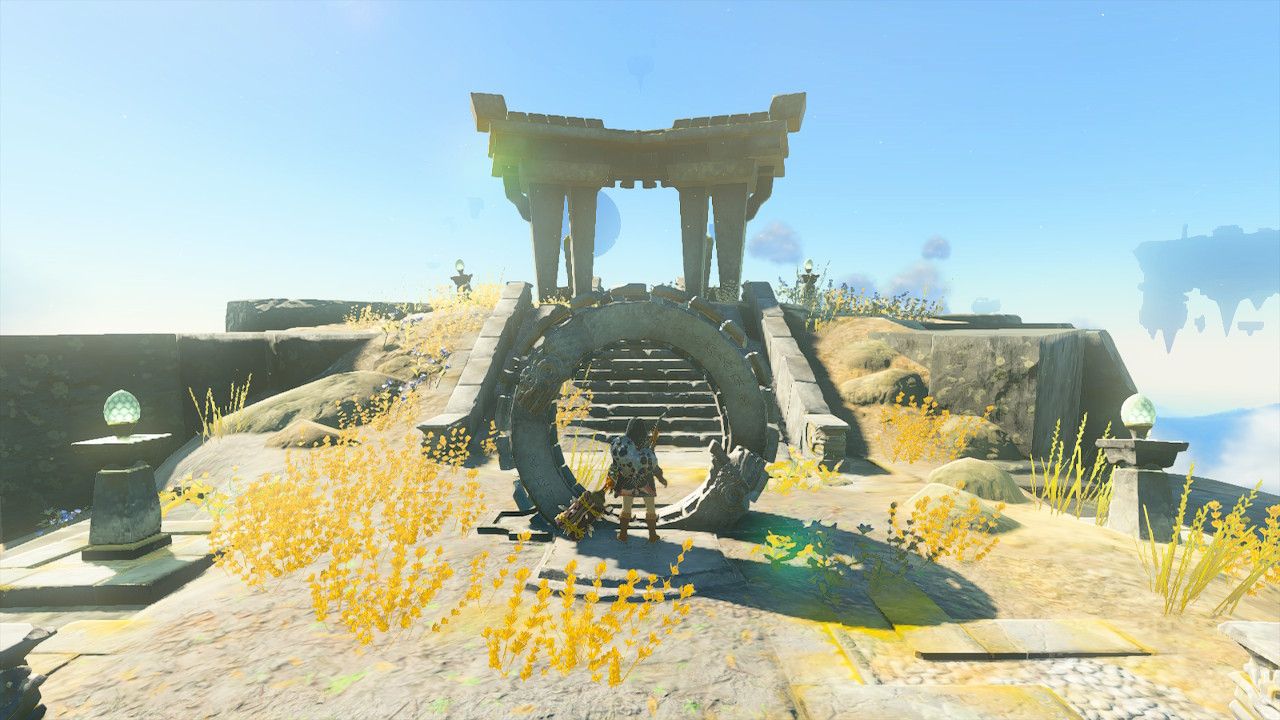 Tears of the Kingdom - test of Courage - Courage island