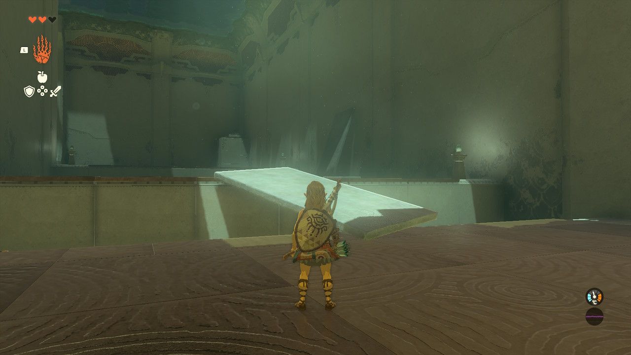 Tears of the Kingdom - Ukouh Shrine - A makeshift bridge