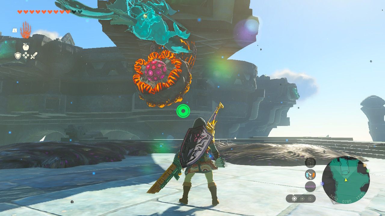 Tears of the Kingdom - Water Temple - Fighting a Fire Like