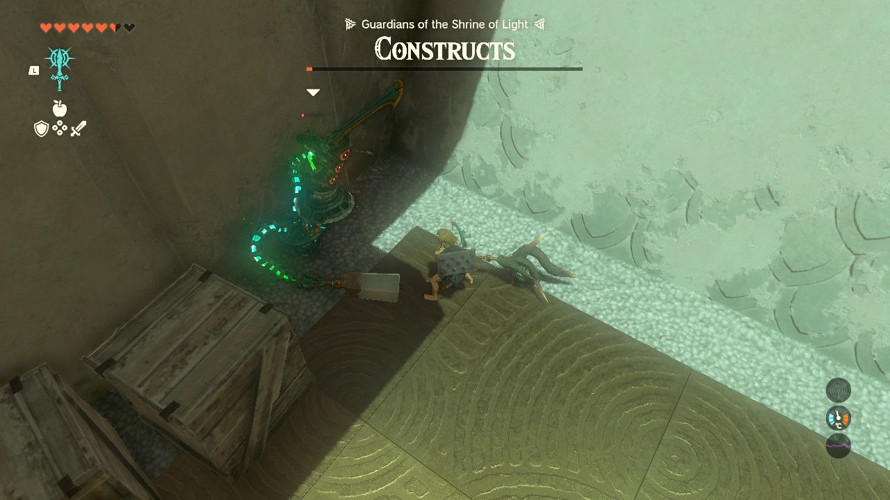 Tears of the Kingdom - Zakusu Shrine - Finishing off the final Construct