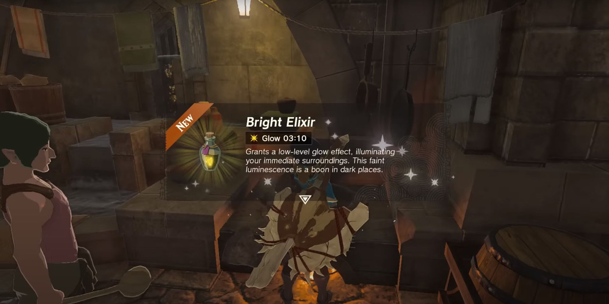 The Legend Of Zelda: Tears Of The Kingdom – Bright Elixir Stats