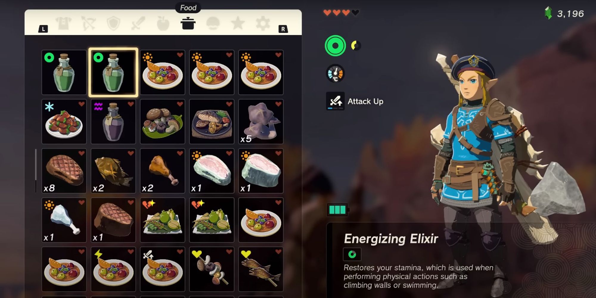 The Legend Of Zelda: Tears Of The Kingdom – Energizing Elixir