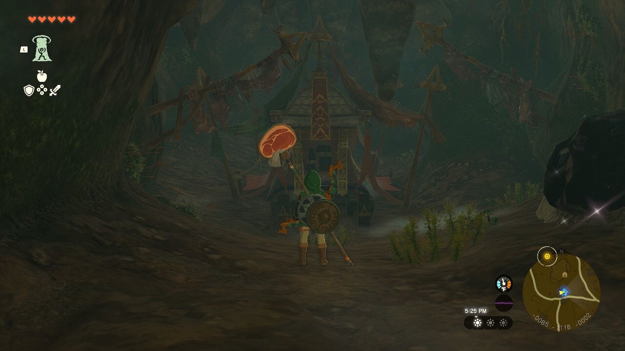 The Legend of Zelda Tears of the Kingdom, Finding the chest that holds the Rubber Armor
