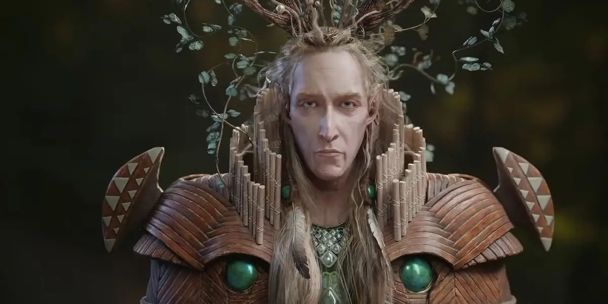 Thranduil in The Lord of the Rings Gollum
