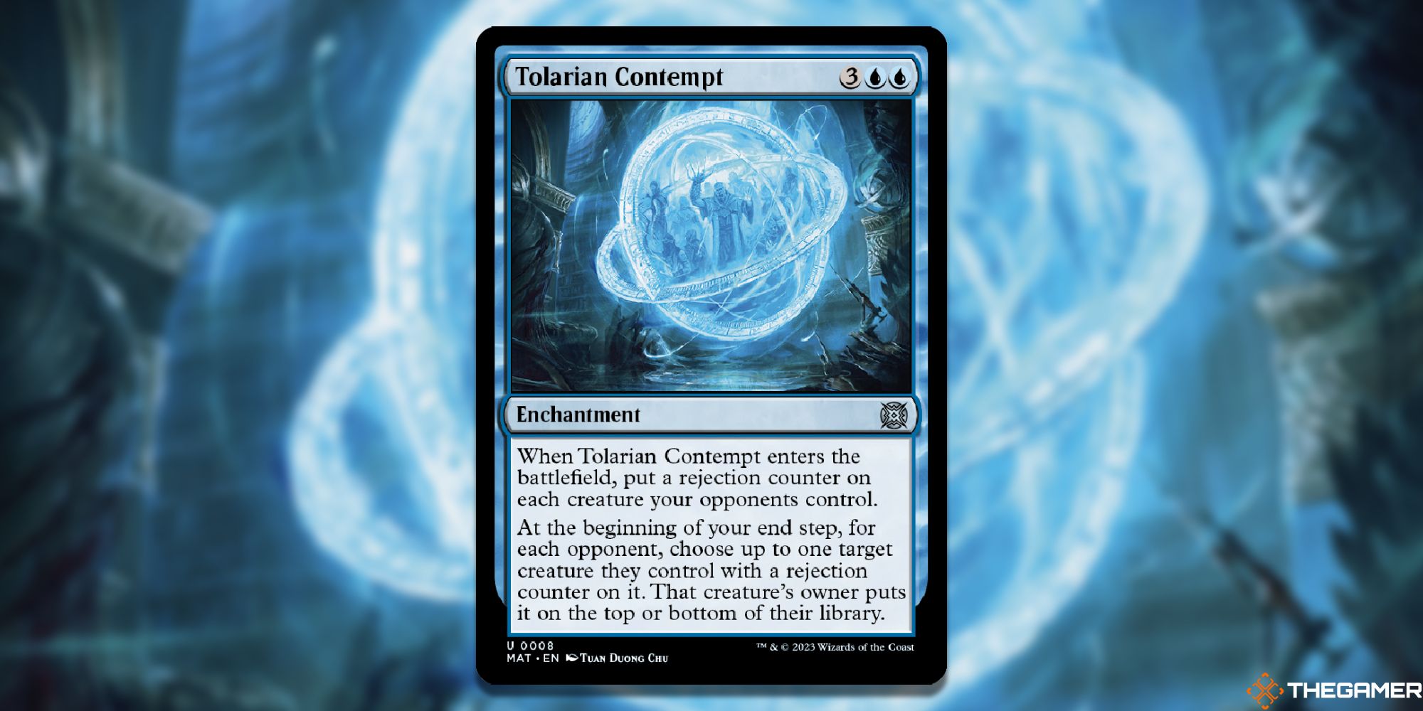 MTG: Tolarian Contempt card