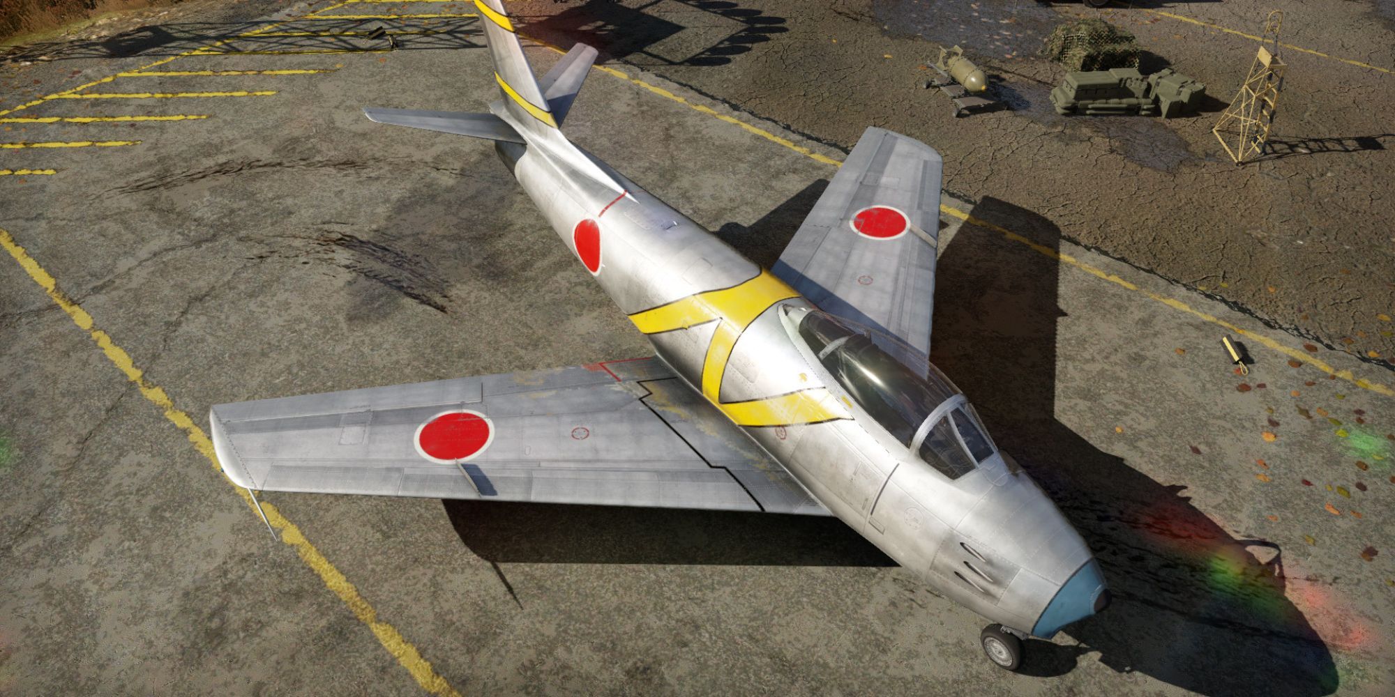 A F-86F-30 from War Thunder.