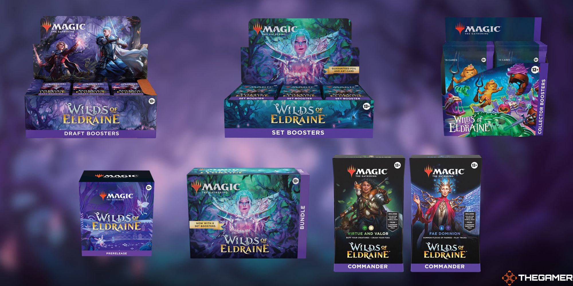 Wilds of Eldraine products