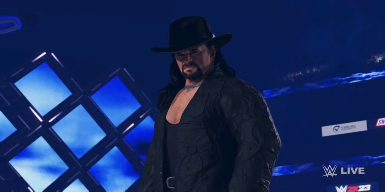 WWE The Undertaker 2K23 screenshot of entrance