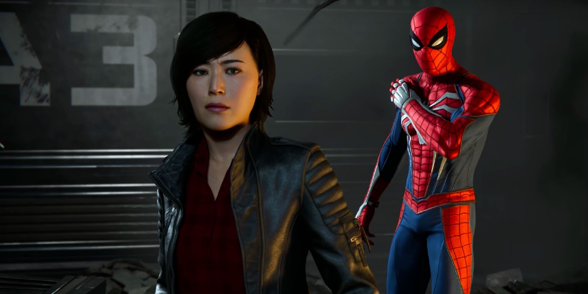 Yuri Watanabe and Spider-Man 