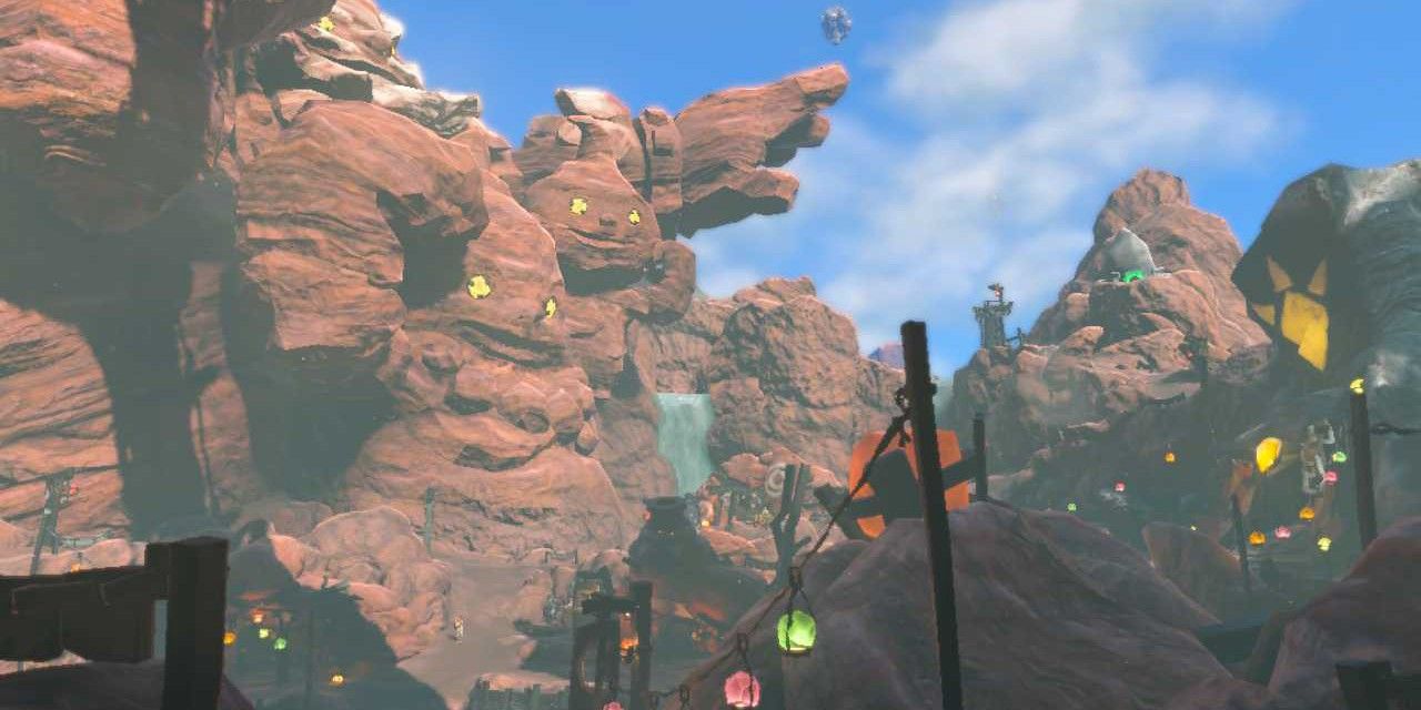 Zelda Tears of the Kingdom screenshot of Goron City