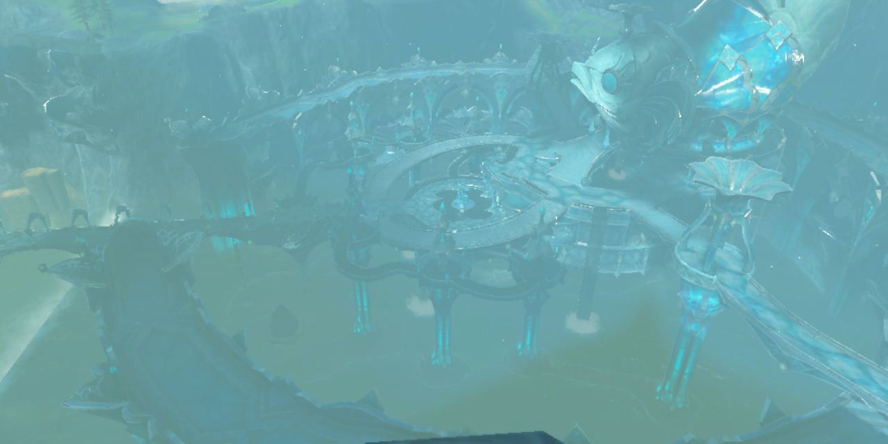 Zelda Tears of the Kingdom screenshot of Zora Domain
