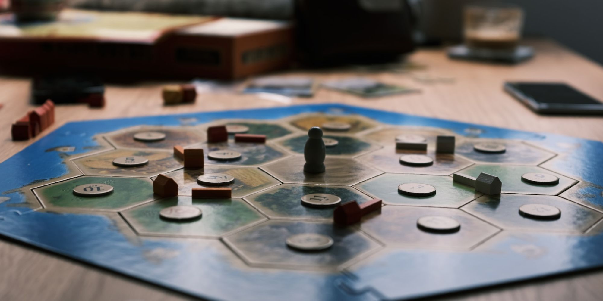 A game of Catan.