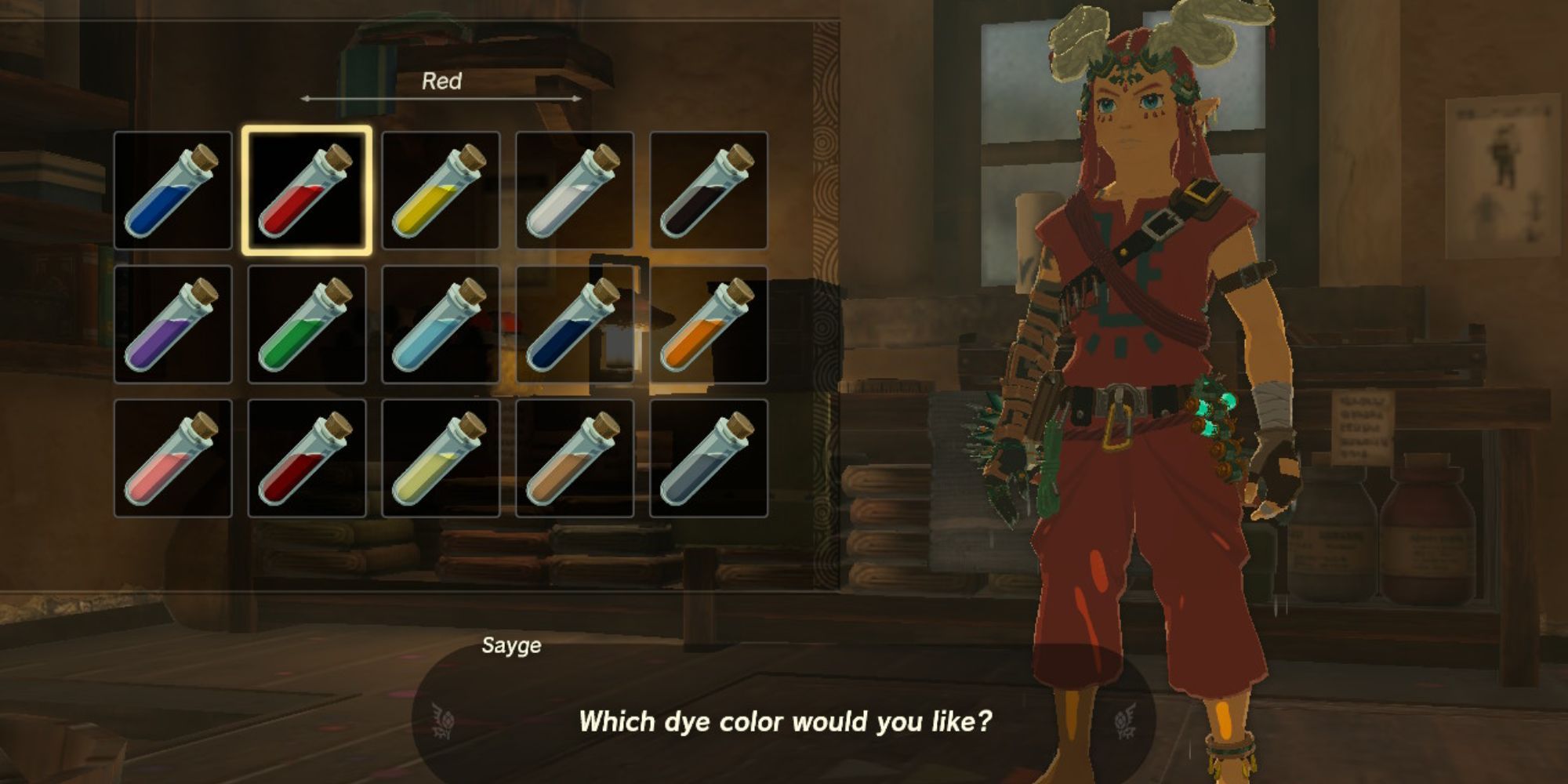 Zelda Tears Of The Kingdom - Link Dying His Whole Outfit