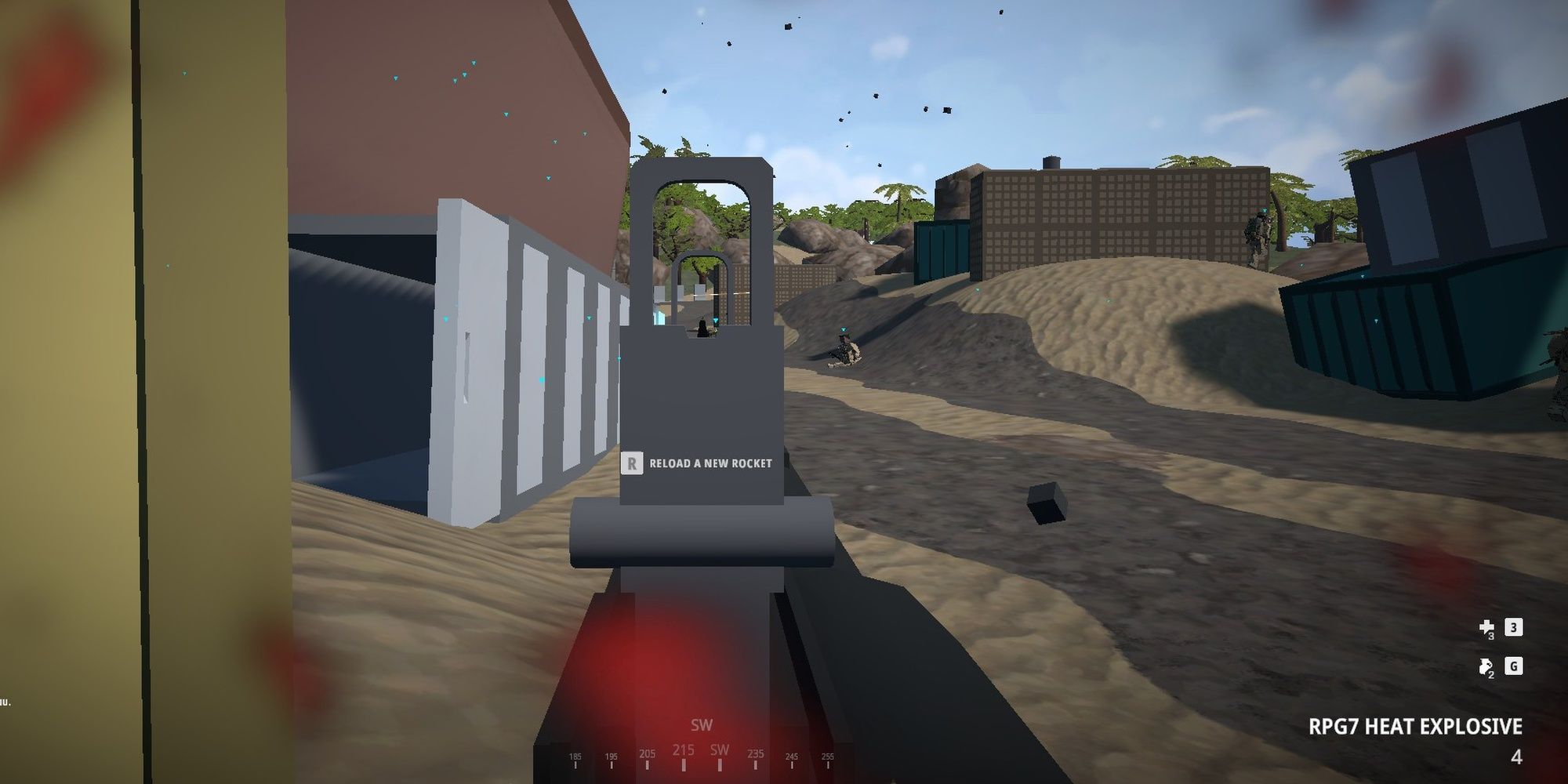 BattleBit Remastered: The Engineer Aiming The RPG During A Firefight