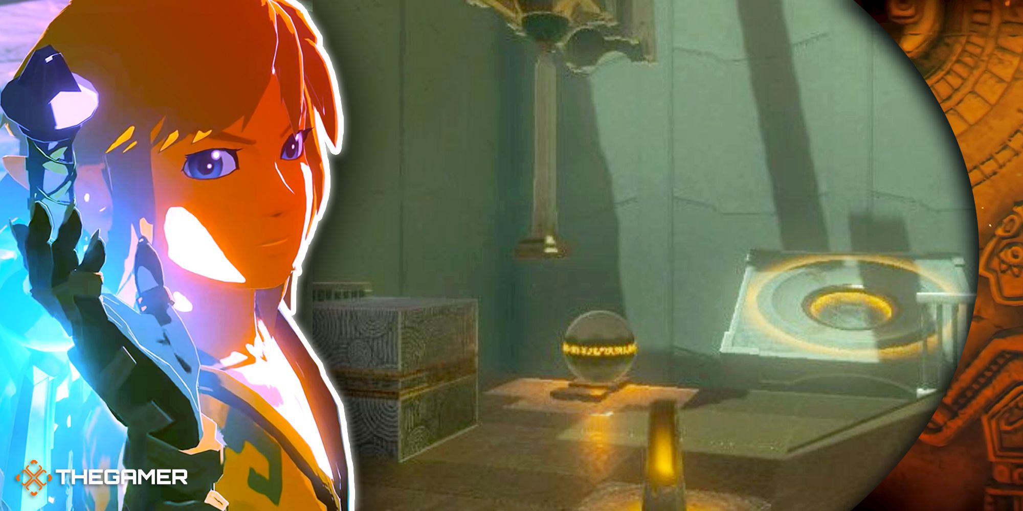 Game art and screen from The Legend Of Zelda - Tears Of The Kingdom.