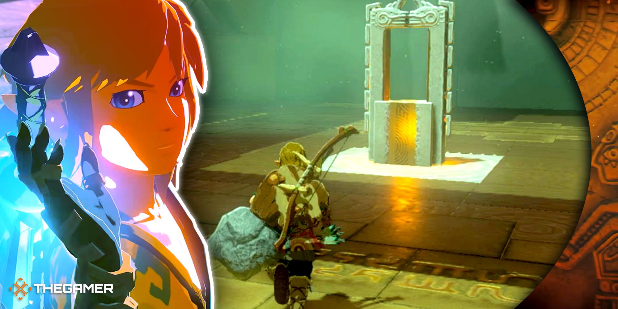 Game art and screen from The Legend Of Zelda - Tears Of The Kingdom.