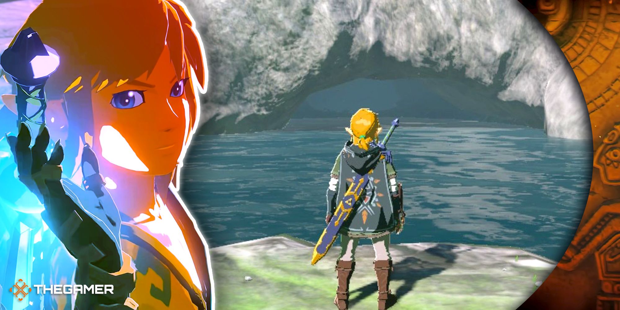 Game art and screen from The Legend Of Zelda - Tears Of The Kingdom.