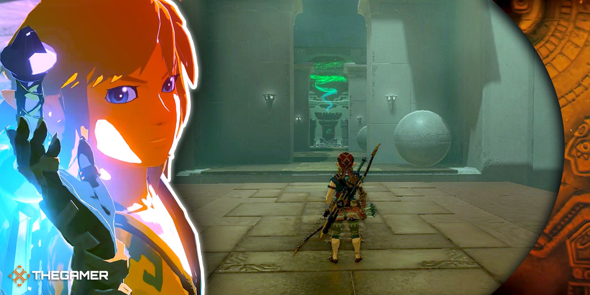 Game art and screen from The Legend Of Zelda - Tears Of The Kingdom.