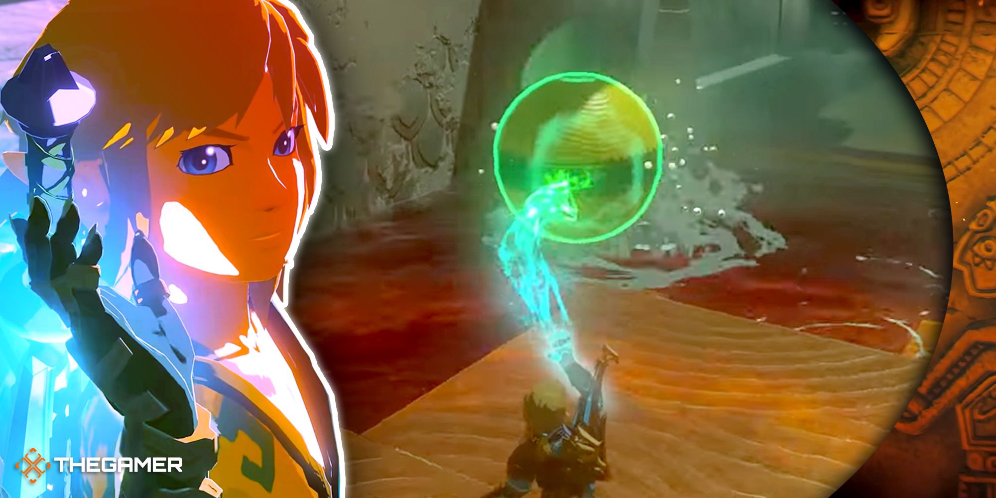 Game art and screen from The Legend Of Zelda - Tears Of The Kingdom.