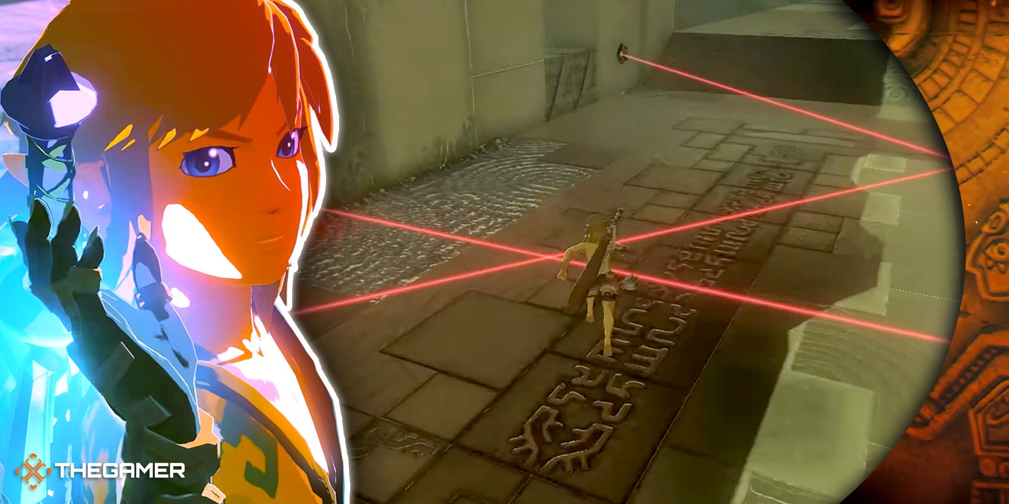 Game art and screen from The Legend Of Zelda - Tears Of The Kingdom.