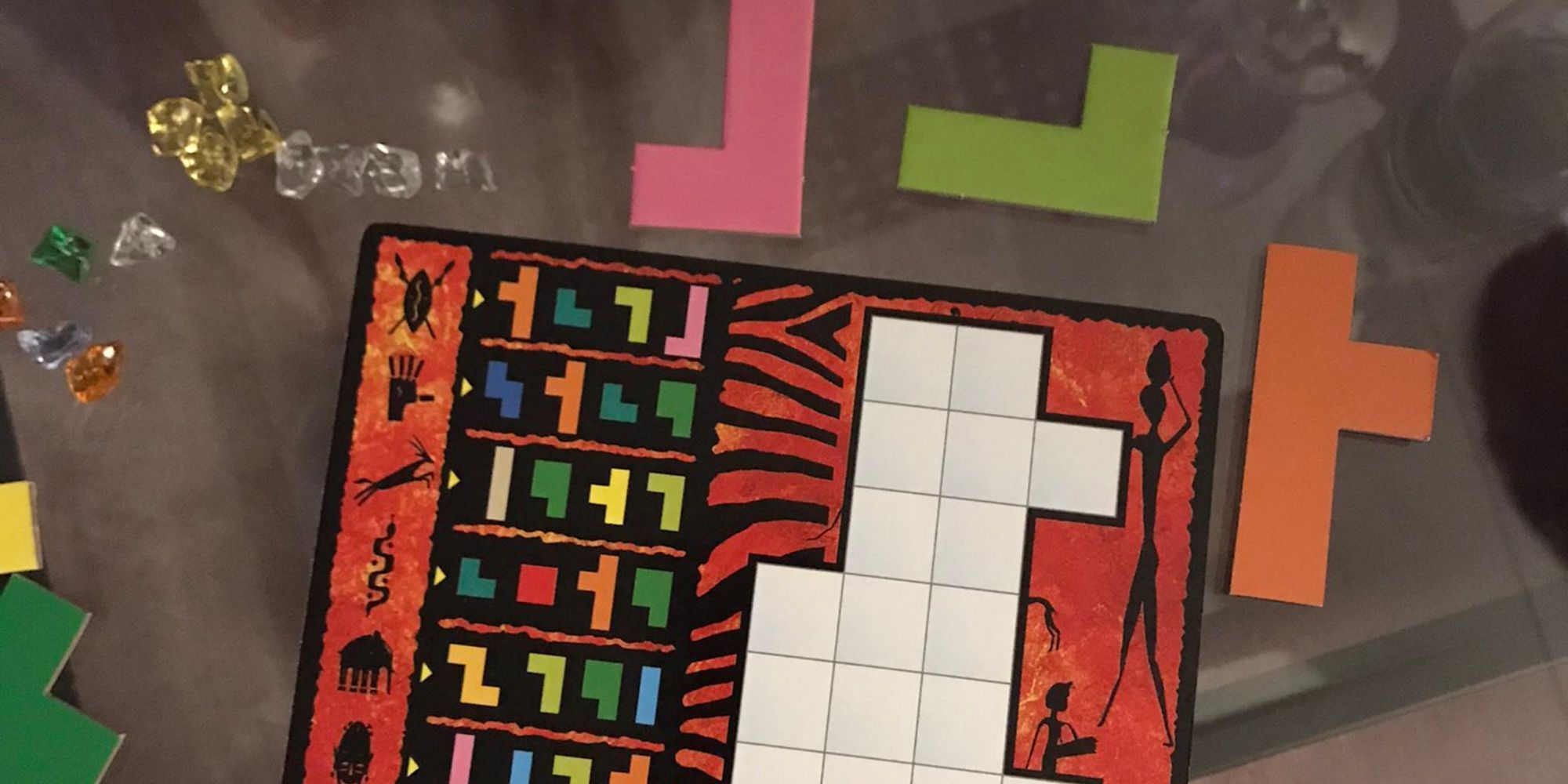 An image of Ubongo, a Board Game.