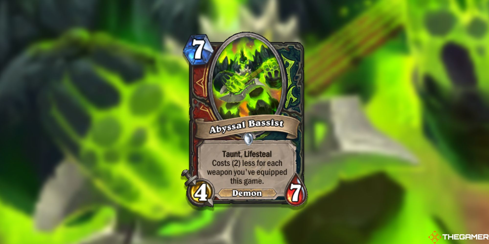 Abyssal Bassist Hearthstone Card