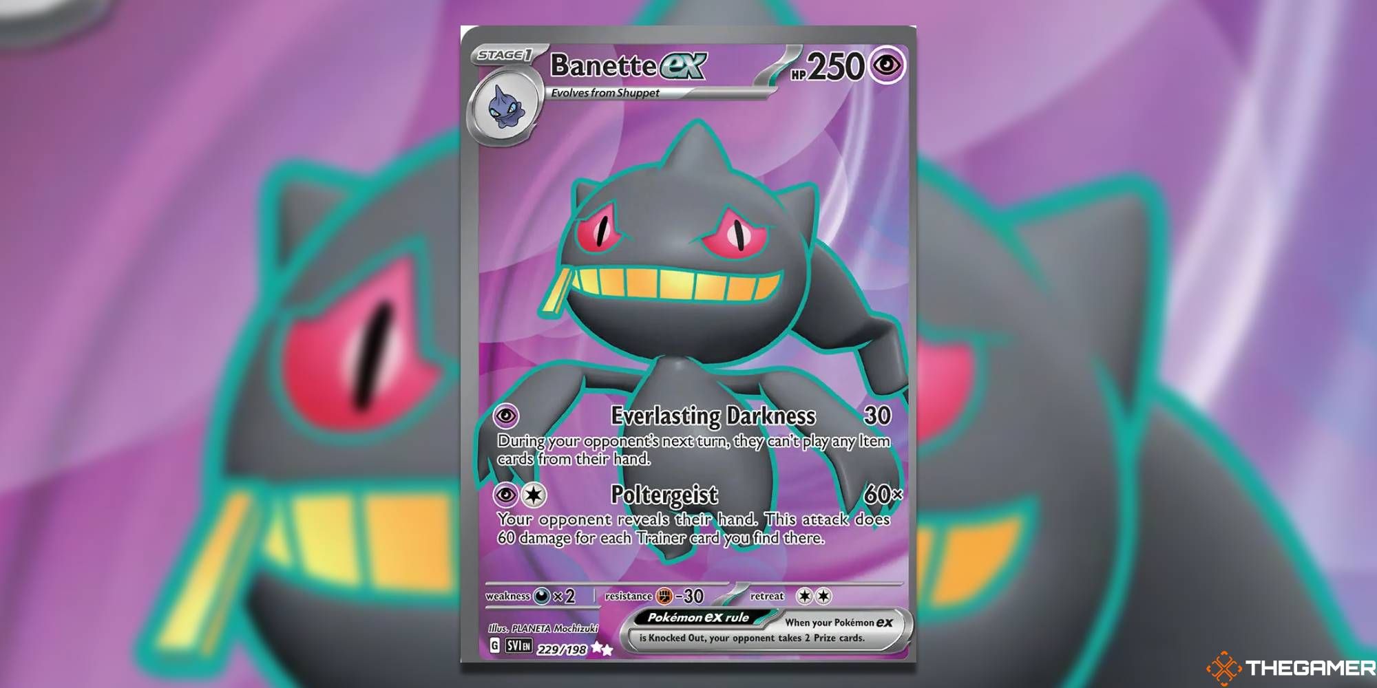 Banette ex From Scarlet And Violet