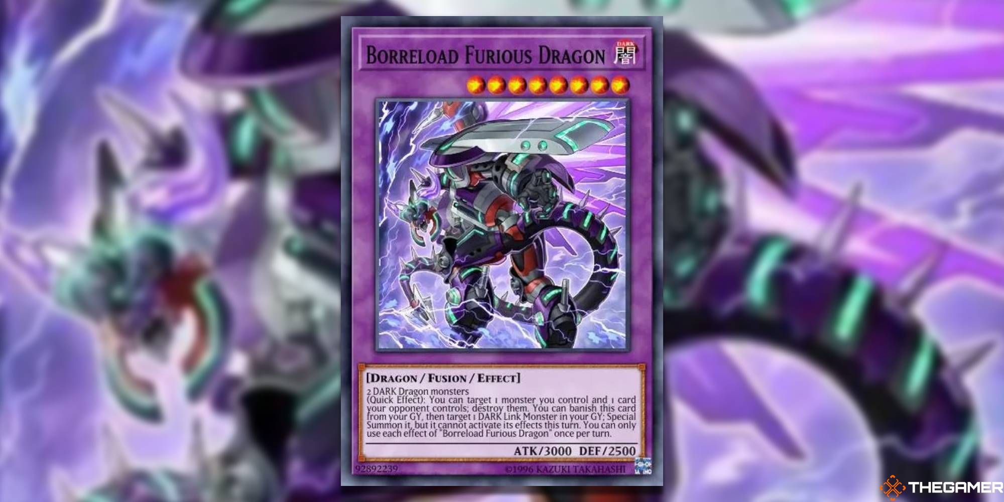 borreload furious dragon card yu-gi-oh master duel