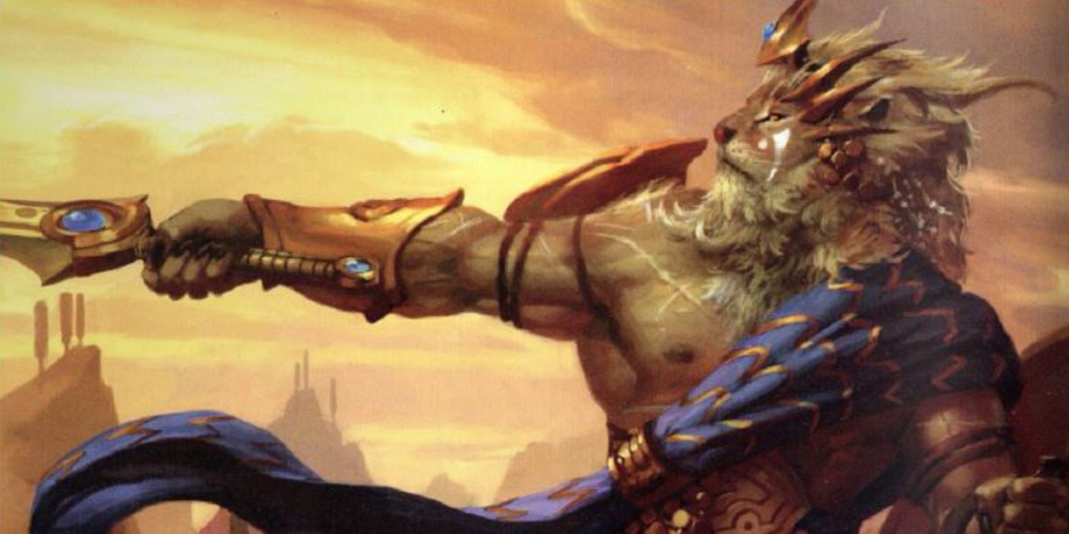 Brimaz, King of Oreskos by Peter Mohrbacher MTG but also DnD